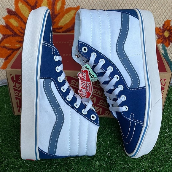 Vans Comfycush Sk8-Hi Tri-Tone True Blue/Moon Men’s sneakers - Picture 12 of 16
